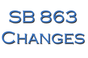 SB 863 Changes